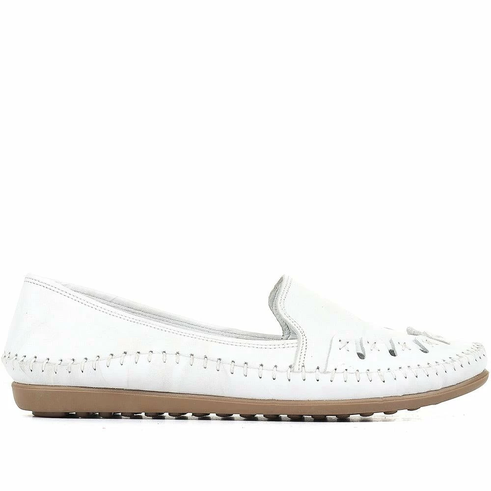Pavers Leather Slip-On Pumps - GOKH29000 / 316 901 Shoes 4 Pavers Leather Slip-On Pumps - GOKH29000 / 316 901 Shoes