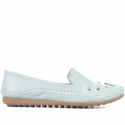 Pavers Leather Slip-On Pumps - GOKH29000 / 316 901 Shoes 64 Pavers Leather Slip-On Pumps - GOKH29000 / 316 901 Shoes