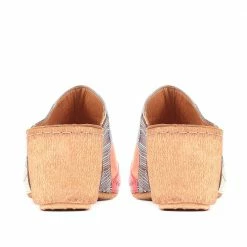 Pavers Ladies Abstract Wedge Mule Sandals - KARY25016 / 309 954 / 309 954