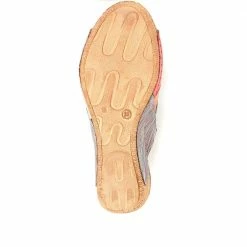 Pavers Ladies Abstract Wedge Mule Sandals - KARY25016 / 309 954 / 309 954