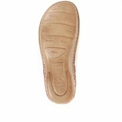 Pavers Leather Slip-On Clogs - CAY35017 / 322 038 Shoes