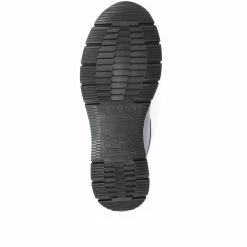 Fly Flot Sneakers Women's Lace-Up Grey Floral Print Sneaker - CAL31015 / 317 914 / 317 914