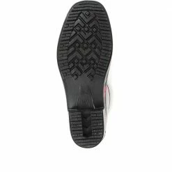 Pavers Floral Print Wellie Ankle Boot - FEI30008 / 316 230