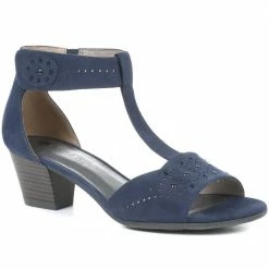 Pavers Sandals Wide-Fit Embellished Block Heels - JANSP35059 / 321 839