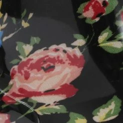 Pavers Floral Print Wellie Ankle Boot - FEI30008 / 316 230