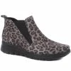 Fly Flot Leopard Print Chelsea Boots - FLY30000 / 315 741 / 315 741
