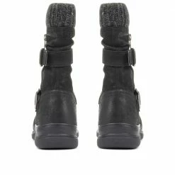 Pavers Wide Fit Leather Calf Boots - KF34011 / 320 898