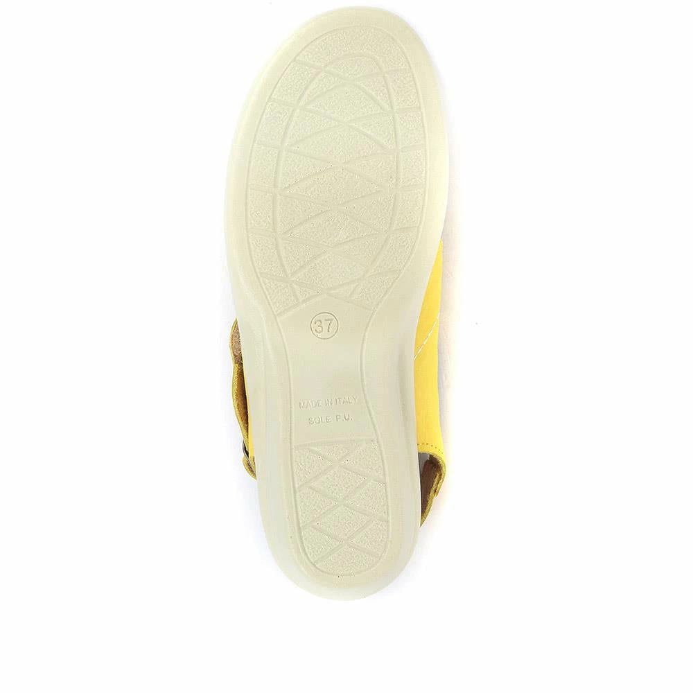 Pavers Slingbacks Ladies Red Dual-Strap Leather Sandal - POLY31007 / 317 664 / 317 664 31 Pavers Slingbacks Ladies Red Dual-Strap Leather Sandal - POLY31007 / 317 664 / 317 664