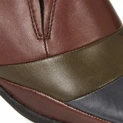 Pavers Multi-Tonal Leather Slip On - HSNAP1607 / 124 384 Shoes