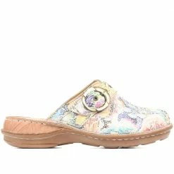 Pavers Leather Slip-On Clogs - CAY35019 / 322 089