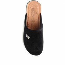 Fly Flot Wide Fit Mule Slipper - FLY34045 / 320 222 47 Fly Flot Wide Fit Mule Slipper - FLY34045 / 320 222