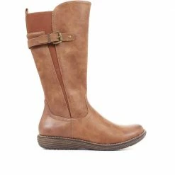 Pavers Elasticated Calf Boots - WOIL34033 / 320 788