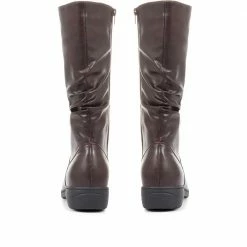 Pavers Slouch Calf Flat Boots - WBINS34149 / 320 785 / 320 785 9 Pavers Slouch Calf Flat Boots - WBINS34149 / 320 785 / 320 785