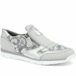 Relife By Pavers Sneakers Slip-On Metallic Floral Sneaker / 317 446
