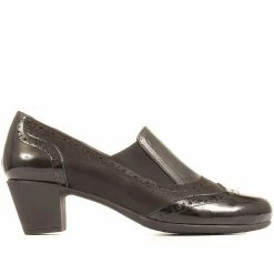 Pavers Leather Heeled Shoes - ESFA34005 / 320 441