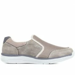 Pavers Wide Fit Lightweight Slip-On Trainers - WBINS35005 / 321 260