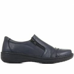 Pavers Wide-Fit Leather Slip-On Shoes - DRTMA35013 / 322 103 21 Pavers Wide-Fit Leather Slip-On Shoes - DRTMA35013 / 322 103