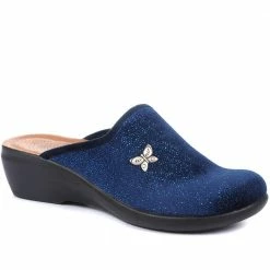 Fly Flot Wide Fit Mule Slipper - FLY34045 / 320 222