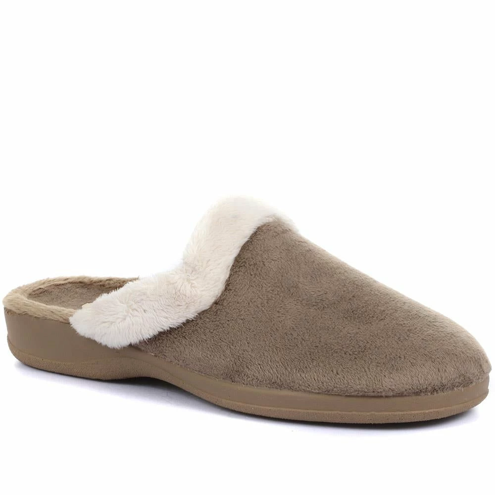 Pavers Ladies Purple Faux Fur Mule Slippers - ANAT33001 / 320 165 / 320 165 20 Pavers Ladies Purple Faux Fur Mule Slippers - ANAT33001 / 320 165 / 320 165