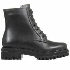 Bellissimo Leather Combat Boots - BELMUYA34019 / 321 986