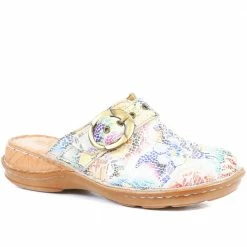 Pavers Leather Slip-On Clogs - CAY35019 / 322 089