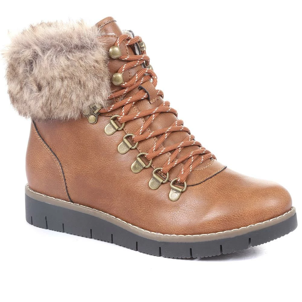 Pavers Faux Fur Hiker Boots - WBINS32045 / 318 975 15 Pavers Faux Fur Hiker Boots - WBINS32045 / 318 975