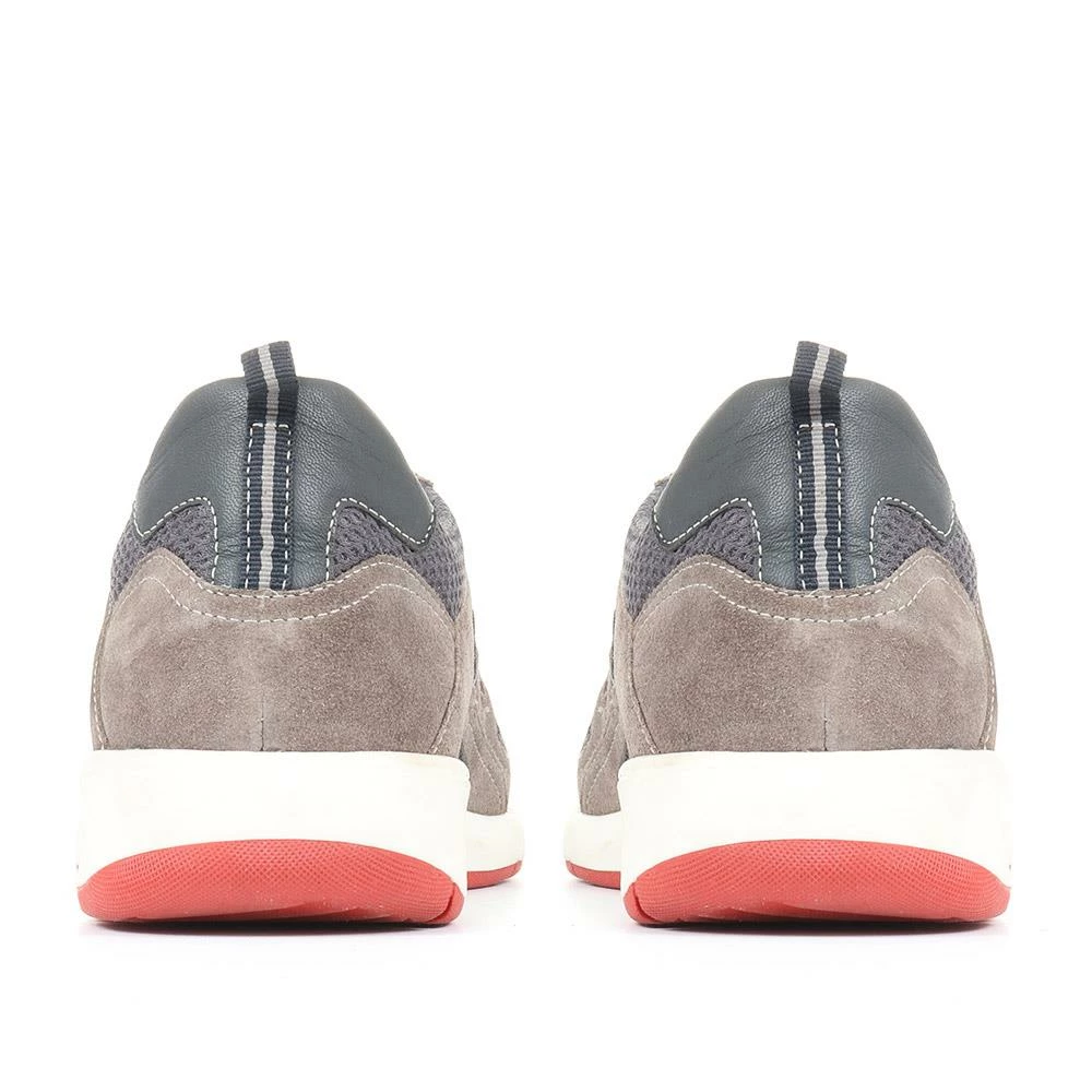 Pavers Wide Fit Leather Slip-On Trainers - PARK35009 / 321 565 3 Pavers Wide Fit Leather Slip-On Trainers - PARK35009 / 321 565