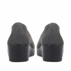 Fly Flot Shoes Suede Elasticated Pumps - FLY34017 / 320 215