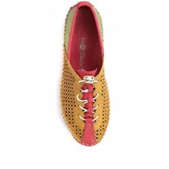 Pavers Wide Fit Casual Leather Pump - SIMIN31007 / 318 339 Flat