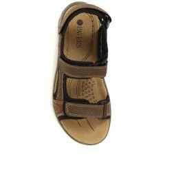 Pavers Adjustable Leather Walking Sandals - DDIN35007 / 321 538