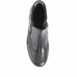 Fly Flot Dual-Zip Leather Ladies Ankle Boots - CAL32011 / 319 233 33 Fly Flot Dual-Zip Leather Ladies Ankle Boots - CAL32011 / 319 233