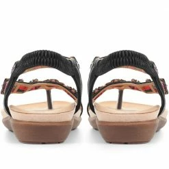 Pavers Embellished Toe-Post Sandal - BAIZH31045 / 317 934 Sandals