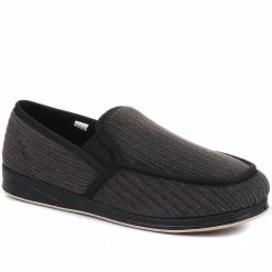 Pavers Antibacterial Men's Slippers In Grey - QING2202 / 305 624 / 305 624