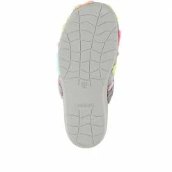 Pavers Colourful Heart Mule Slippers - FEVI32001 / 319 011 36 Pavers Colourful Heart Mule Slippers - FEVI32001 / 319 011