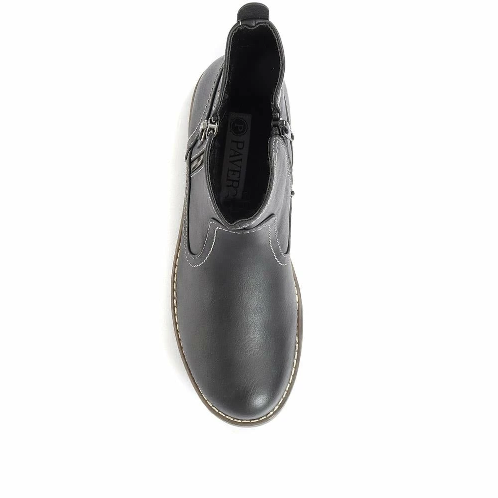 Pavers Flat Ankle Boots - WBINS34161 / 320 579 5 Pavers Flat Ankle Boots - WBINS34161 / 320 579