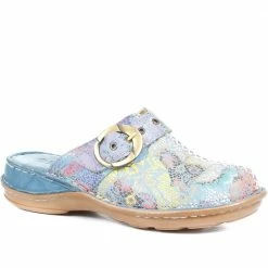 Pavers Leather Slip-On Clogs - CAY35019 / 322 089