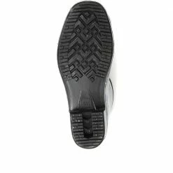 Pavers Floral Print Wellie Ankle Boot - FEI30008 / 316 230