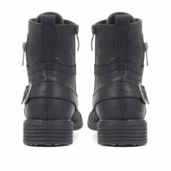 Pavers Floral Lace-Up Ankle Boots - WOIL30035 / 316 460