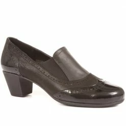 Pavers Leather Heeled Shoes - ESFA34005 / 320 441