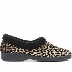 Pavers Leopard Print Ladies Full Slippers - ANAT32003 / 319 244