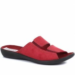 Pavers Wide Fit Mule Slippers - ADA33007 / 319 756