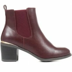 Bellissimo Block Heel Chelsea Ankle Boots - BELWOIL34021 / 320 405 / 320 405