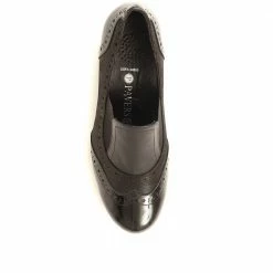Pavers Leather Heeled Shoes - ESFA34005 / 320 441