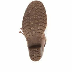 Pavers Women's Black Casual Slouch Ankle Boots - WBINS34037 / 320 448 / 320 448