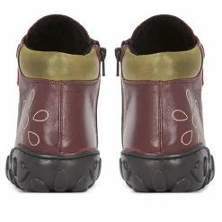 Pavers Casual Floral Applique Ankle Boot - KARY28000 / 312 990