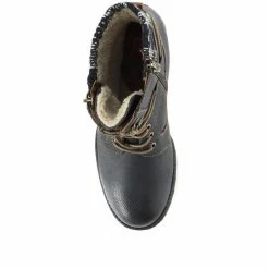 Relife By Pavers Wide Fit Lace-Up Ankle Boots - CENTR28502 / 312 860