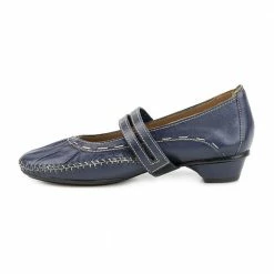 Pavers Leather Mary Jane With Stitch Detailing. - NAP1402 / 123 751
