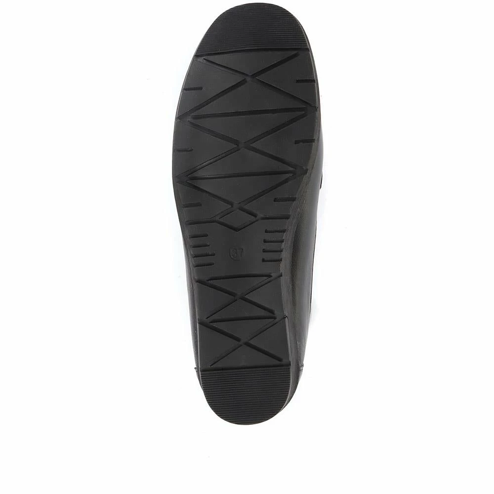 Pavers Shoes Wide Fit Classic Leather Moccasin - NAP28004 / 313 005 54 Pavers Shoes Wide Fit Classic Leather Moccasin - NAP28004 / 313 005