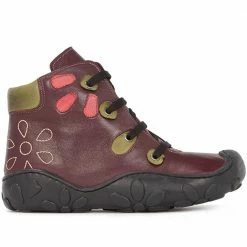 Pavers Casual Floral Applique Ankle Boot - KARY28000 / 312 990