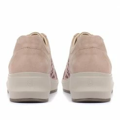 Fly Flot Ladies Blue Leather Lace-Up Shoes - CAL33013 / 319 508 / 319 508